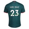 Maillot de Supporter Liverpool Luis Diaz 23 Troisième 2022-23 Pour Homme